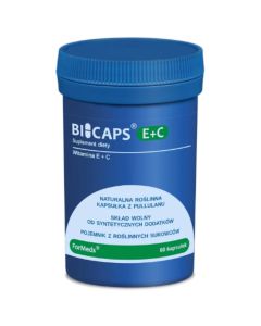 Bicaps E+C - Synergiczne wsparcie antyoksydacyjne - 60 kapsułek