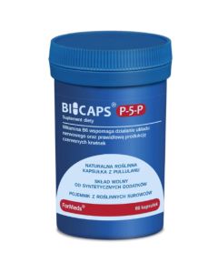 Bicaps P-5-P - Pomoc w przemianie aminokwasów - 60 kapsułek