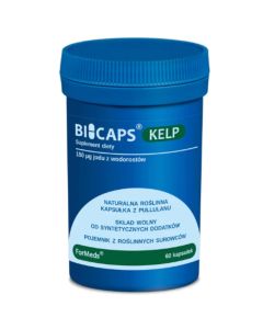Bicaps Kelp - Prawidłowa produkcja hormonów tarczycy - 60 kapsułek