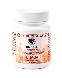 Biolit - Chaga - huba brzozowa - 50 kapsułek