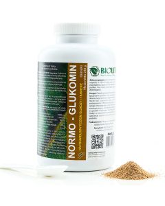 Biolit - Normo-glukomin - prawidłowy poziom glukozy i trawienie - 230 g