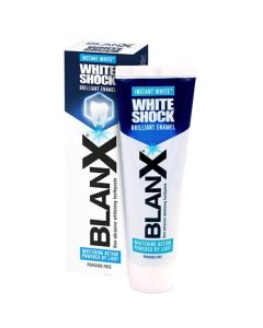 BlanX White Shock Natychmiastowa Biel (Deep Blue) - pasta do zębów - 75 ml