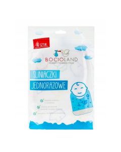 Bocioland - Jednorazowe śliniaki dla dzieci - 10szt. 