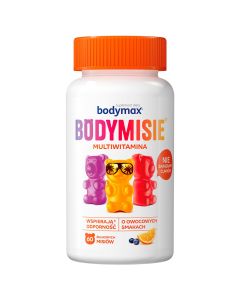 BODYMAX Bodymisie o smaku owocowym 60 żelek