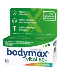 BODYMAX Vital 50+ 60 szt. 