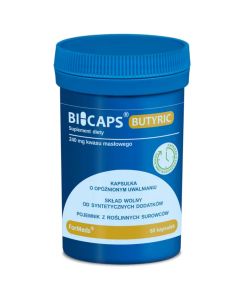 Bicaps Butyric - Wsparcie w trawieniu - 60 kapsułek