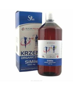 Glycan SiMile - Krzem Organiczny wzbogacony choliną - 500ml lub 1000ml