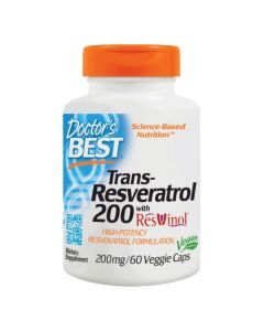 Doctor's Best Trans-Resveratrol - 200 mg 60 kaps.