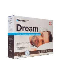 Balanssen DreamLine, poduszka ortopedyczna z wypełnieniem naturalnym
