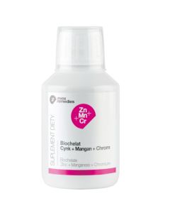 Invex Remedies Biochelat Cynk+Mangan+Chrom, 150 ml - Na bóle stawowe i problemy trawienne