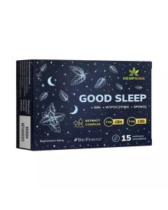 Good Sleep HempKing - na zdrowy sen 5mg CBD - 15 kapsułek