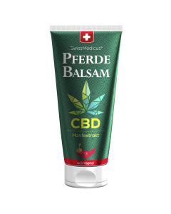Balsam rozgrzewający PferdeBalsam z CBD SwissMedicus - 200 ml