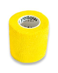 yellowBAND bandaż kohezyjny różne rozmiary i kolory - Żółty - 5 cm