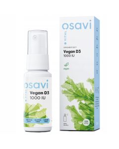 Osavi - Witamina D3 dla Vegan, 1000 IU - spray doustny - 12,5 ml