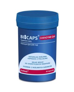 Bicaps Coenzyme Q10 - Mocne wsparcie pracy serca - 60 kapsułek