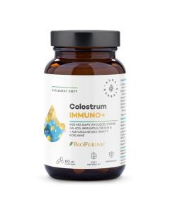 Aura Herbals Colostrum Immuno + BioPerine - 60 kapsułek