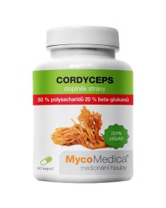 MycoMedica - Cordyceps CS-4 50% - CS-4 w optymalnym stężeniu - 90 kapsułek