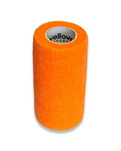 yellowBAND bandaż kohezyjny różne rozmiary i kolory - Pomarańczowy - 10 cm