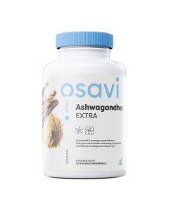 Osavi Ashwagandha Ekstra dla wegan i wegetarian 450 mg - 120 kapsułek