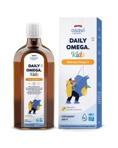 Osavi - Daily Omega 3 dla dzieci 800mg - o smaku cytrynowym - 250 ml