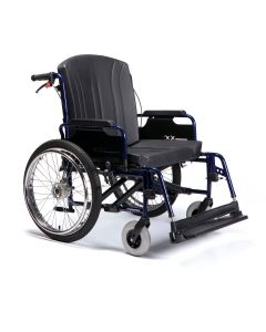 Wózek inwalidzki ręczny Vermeiren Eclips XXL - Dla osób o podwyższonej wadze