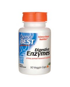 Doctor's Best Digestive Enzymes - Enzymy trawienne - 90 kaps.