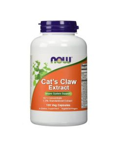 Now Foods Cat's Claw Extract - Dział na przewód pokarmowy - 120 kaps.