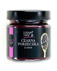 Dżem 100% Czarna porzeczka z chia