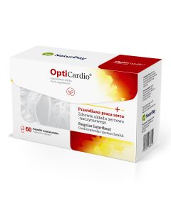NaturDay OptiCardio Spirulina - prawidłowe ciśnienie krwi - 60 kaps