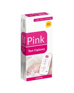 Test ciążowy płytkowy Pink (25 mlU/ml) Hydrex