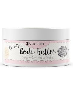 Masło do ciała Nacomi - Waniliowe crème brulee - 100 ml