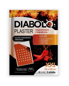 DIABOLO plaster rozgrzewający z kapsaicyną 1 szt