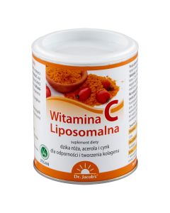 Dr Jacobs Witamina C Fosfolipidy Liposomalna - Skuteczna Ochrona Zdrowia - 150g