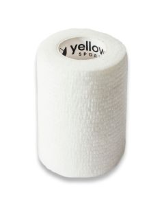 yellowBAND bandaż kohezyjny różne rozmiary i kolory - Biały -7,5 cm