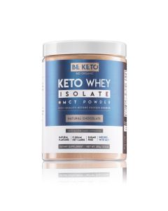 BeKeto Izolat Białka z MCT – doskonały dla osób dbających o zdrowie i sylwetkę 300g - Czekoladowy