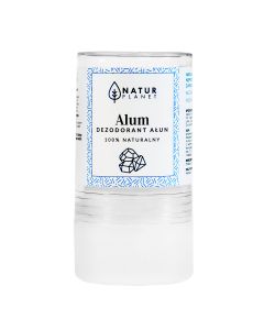 Natur Planet Alum - Ałun w Sztyfcie - Naturalny dezodorant - 125g
