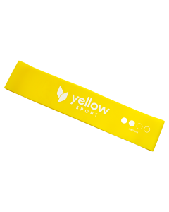 YellowLOOP band yellowSport  elastyczna taśma do ćwiczeń i rehabilitacji-Żółty