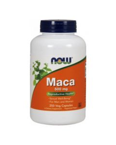 Now Foods Maca - Sprawność seksualna - 500 mg 250 kaps.