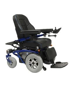 Wózek inwalidzki terenowy z napędem elektrycznym na przednie koła Timix Vermeiren