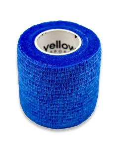 yellowBAND bandaż kohezyjny różne rozmiary i kolory - Niebieski - 5 cm