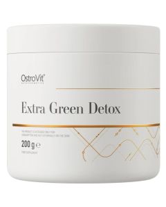 OstroVit Extra Green Detox - błonnik, spirulina - 200 g