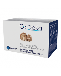ColDeKa Colway - Suplement diety z olejem z wątroby dorsza - 60 kaps.  *Oryginał*