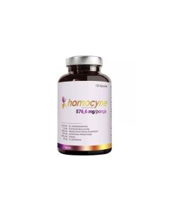 Homocyne Hauster  źródło kofaktorów 576,6 mg 120 kapsułek