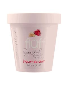 Fluff Jogurt Do Ciała  - Nawilżający balsam superfood - 180 ml