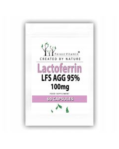 Forest Vitamin Laktoferyna Lactoferrin LFS AGG 95% 100 mg - 60 kapsułek
