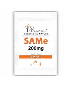 Forest Vitamin SAMe 200 mg - Poprawa nastroju i zdrowia psychicznego - 60 kapsułek
