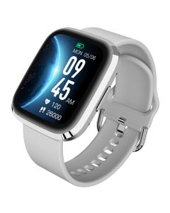 Garett - Srebrny Elegancki Smartwatch GRC Style