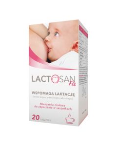 Herbatka na laktację - mieszanka ziołowa Lactosan fix 1,5 g - 20 saszetek