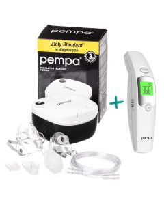 Inhalator tłokowy Pempa NEB100 + termomentr