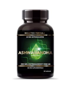 Intenson Ashwagandha - Wsparcie snu i relaksu - 60 tabletek